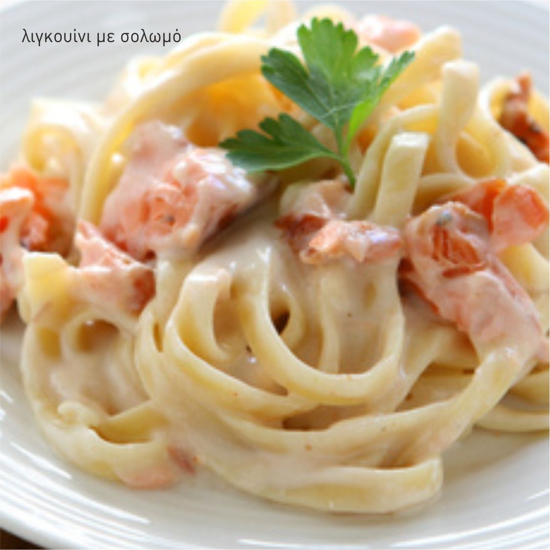 tagliolini with smoked salmon